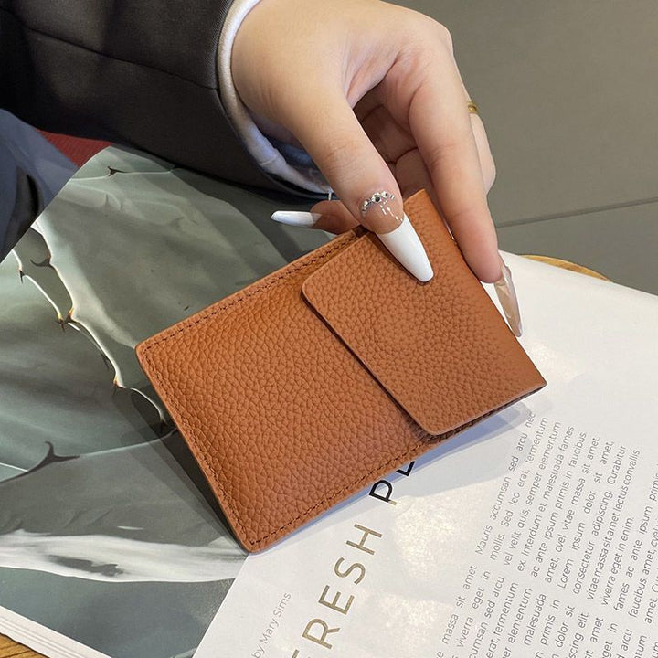 Premium Textured Leather Card Holder Kalsten