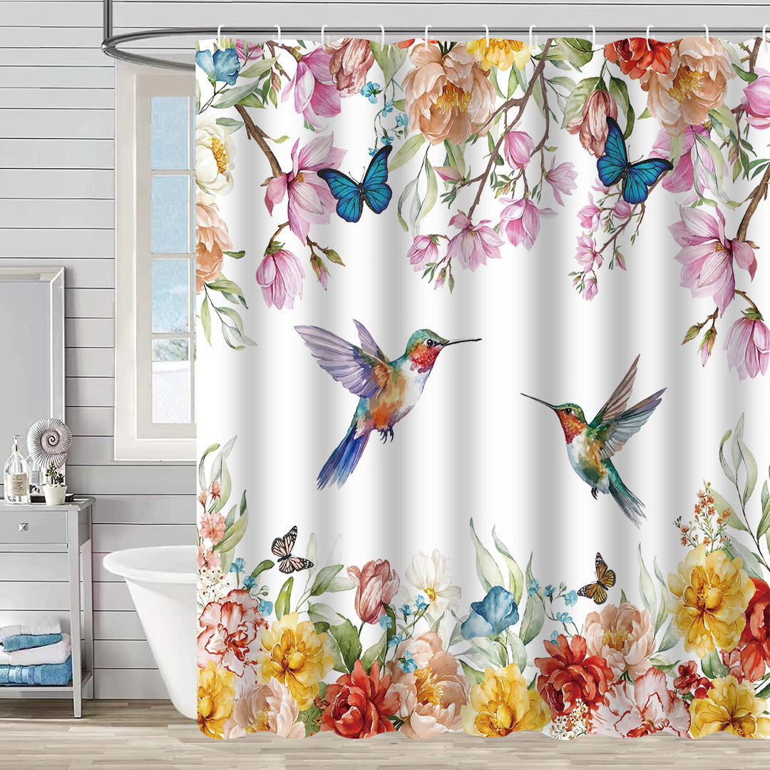 Nature-Inspired Shower Curtain Kalsten
