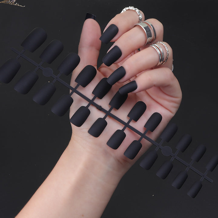 Matte Finish Press-On Nail Set Kalsten