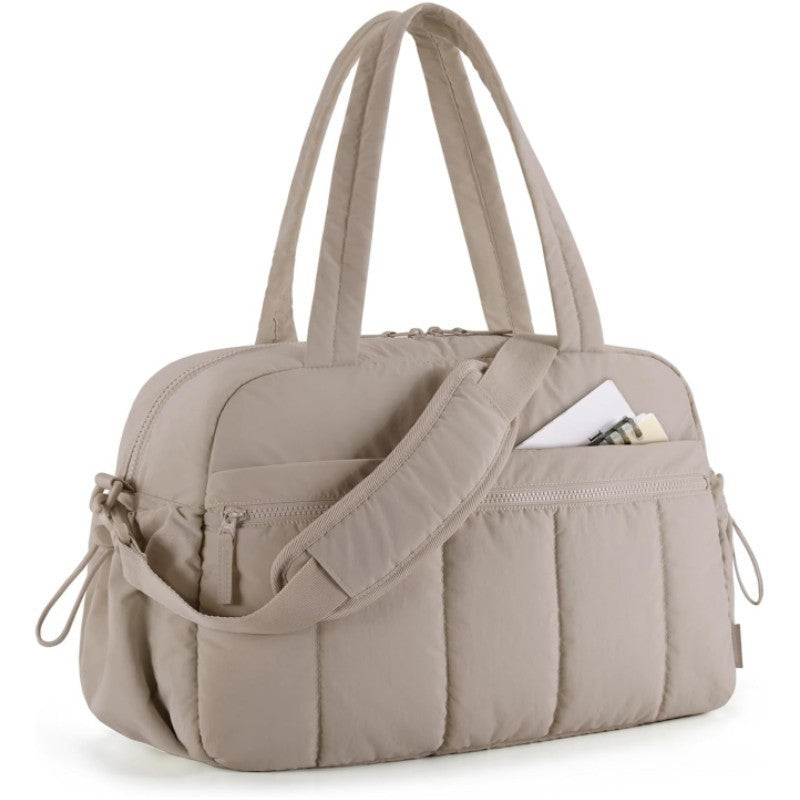 Multifunctional Tote Bag with Padded Interior and Removable Shoulder Strap Kalsten