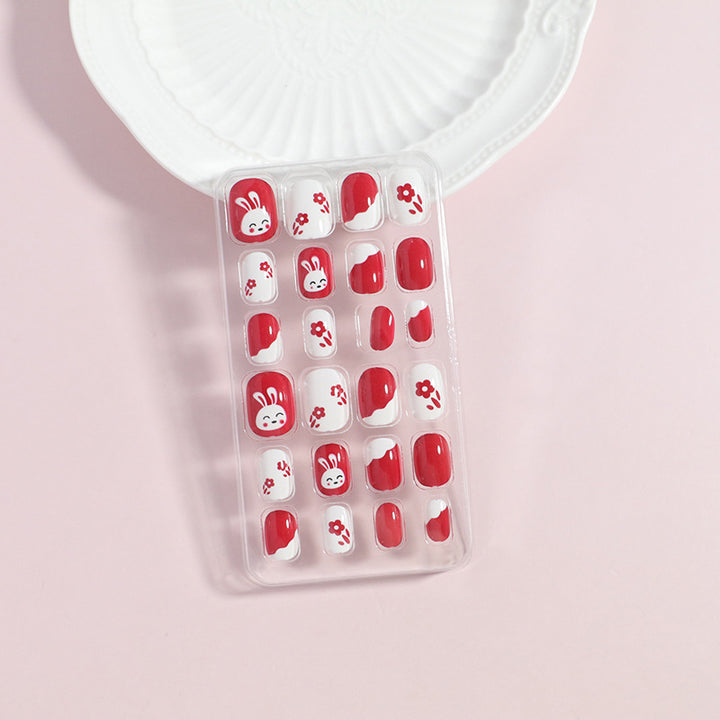 Decorative Press-On Nail Set Kalsten