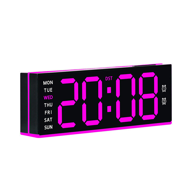 Digital alarm clock with large LED display and dual alarm function Kalsten