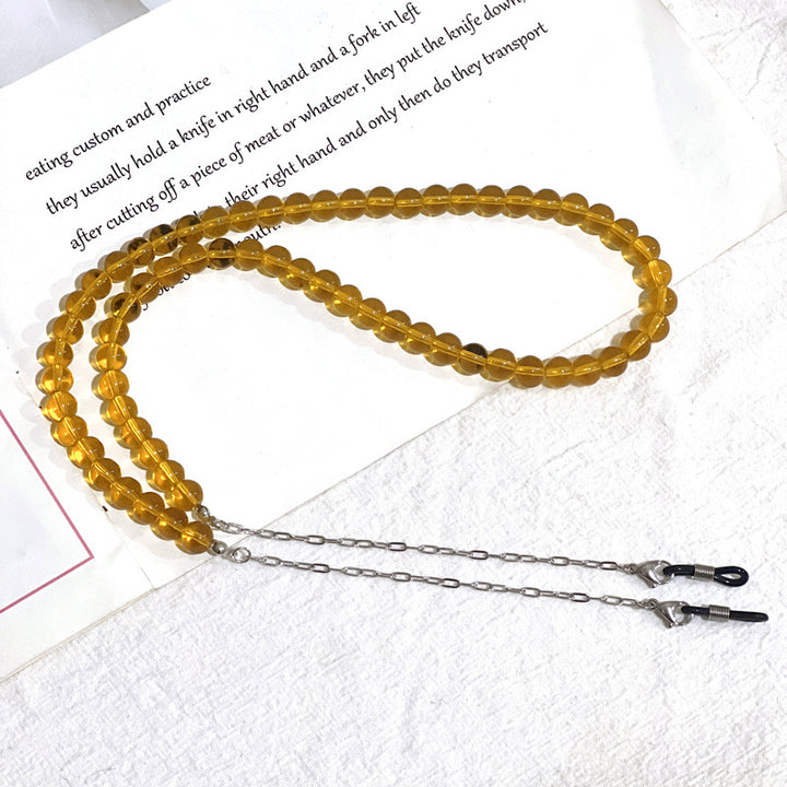 Multi-Strand Beaded Eyewear Chain Kalsten