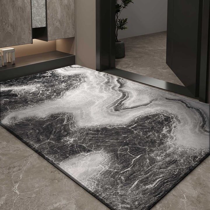 Abstract Patterned Area Rug