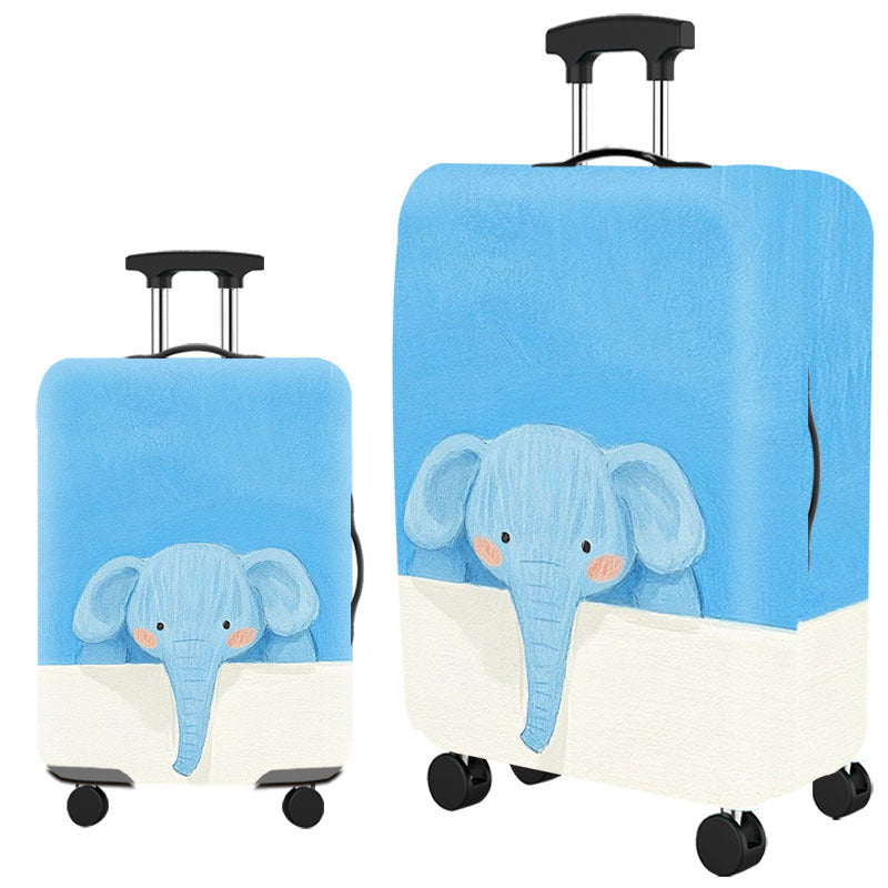 Artistic Cat-Themed Hard Shell Suitcase Kalsten