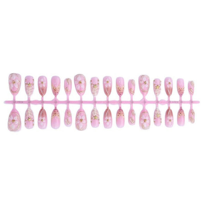Artistic Press-On Nail Design Kalsten