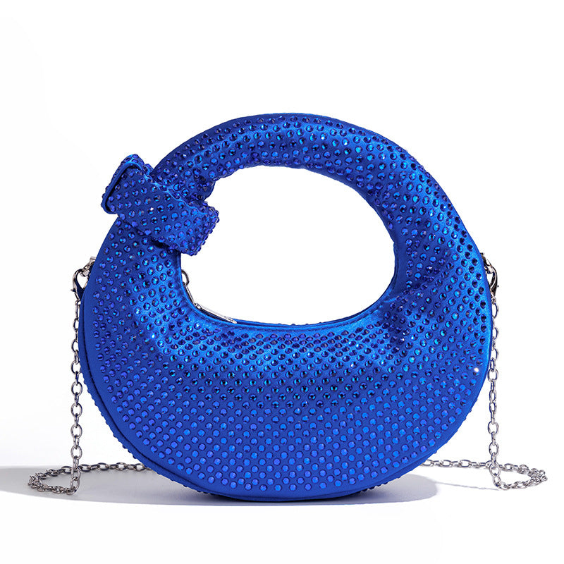 Chic Rhinestone-Embellished Handbag Kalsten