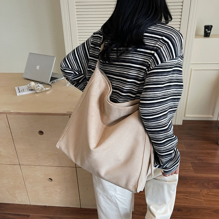 Soft Suede Hobo Bag