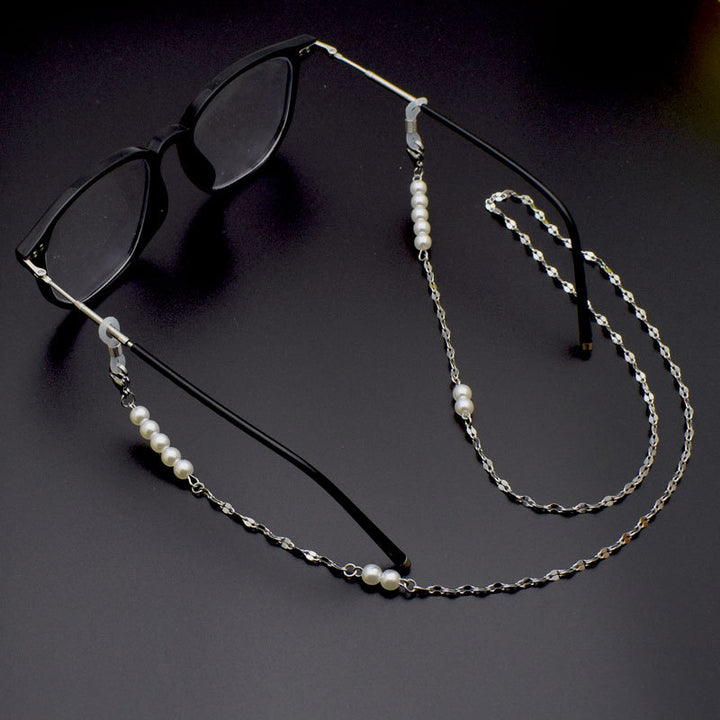 Decorative Pearl-Linked Eyewear Chain Kalsten