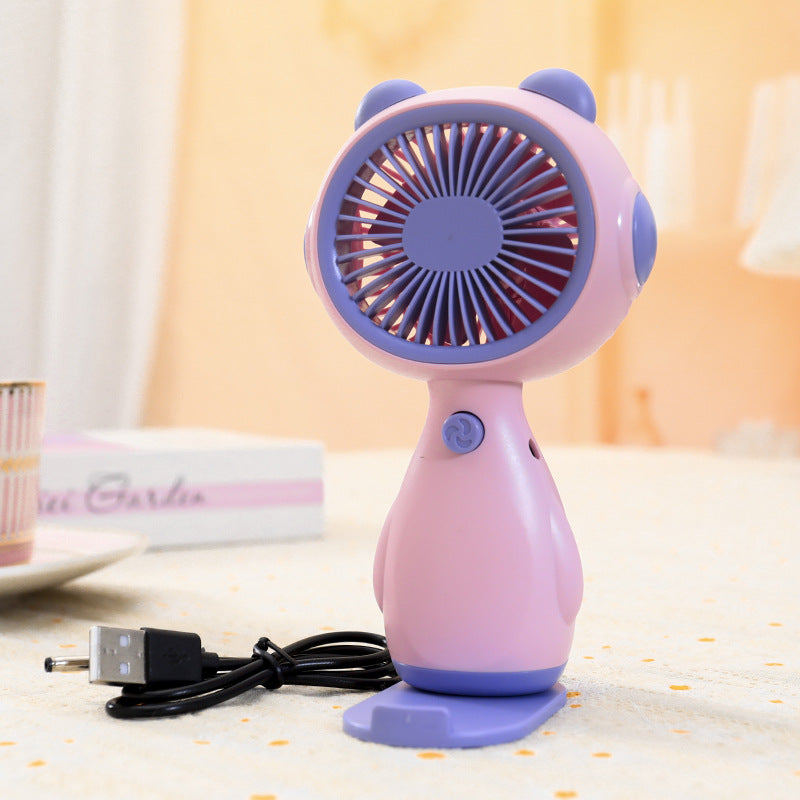 Ladies Portable Mini Fan with Animal Design Kalsten