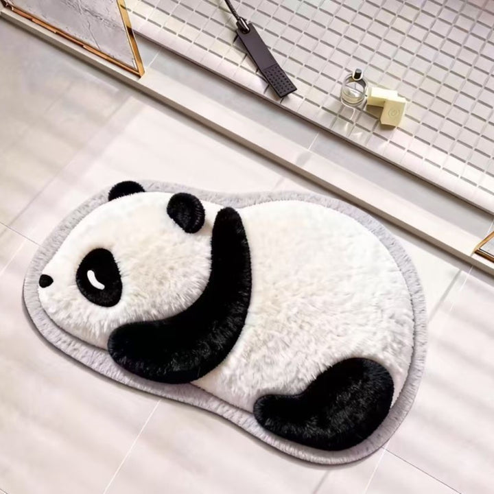Nautical-Themed Plush Bath Mat