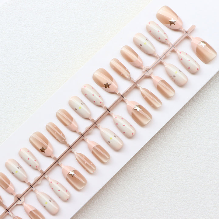 Elegant Minimalist Press-On Nail Set Kalsten