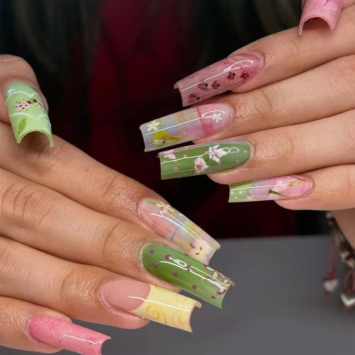 Modern Acrylic Nail Set Kalsten