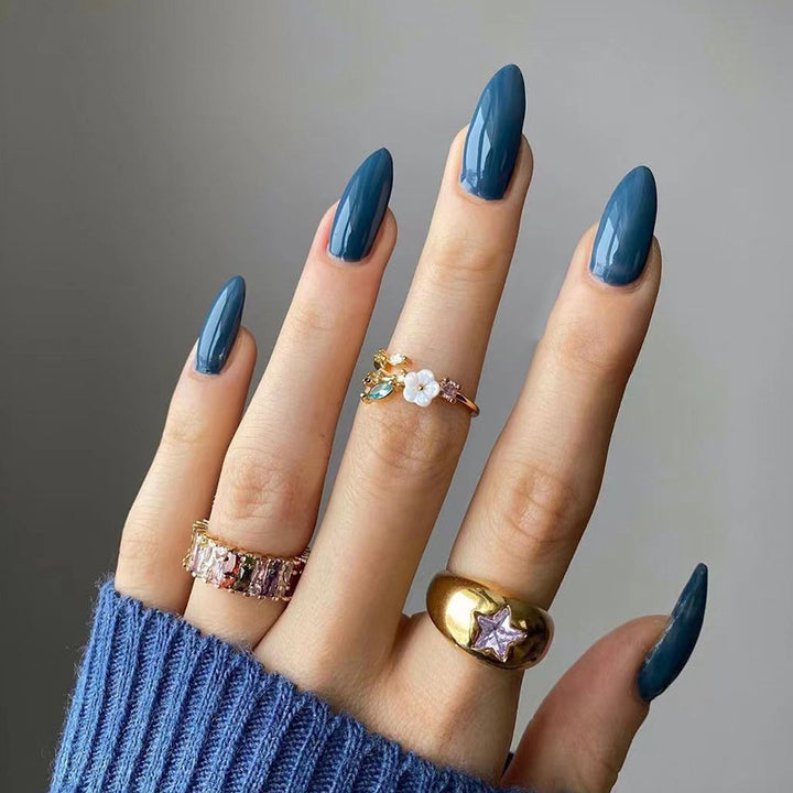 Elegant Acrylic Nails with High Gloss Finish Kalsten