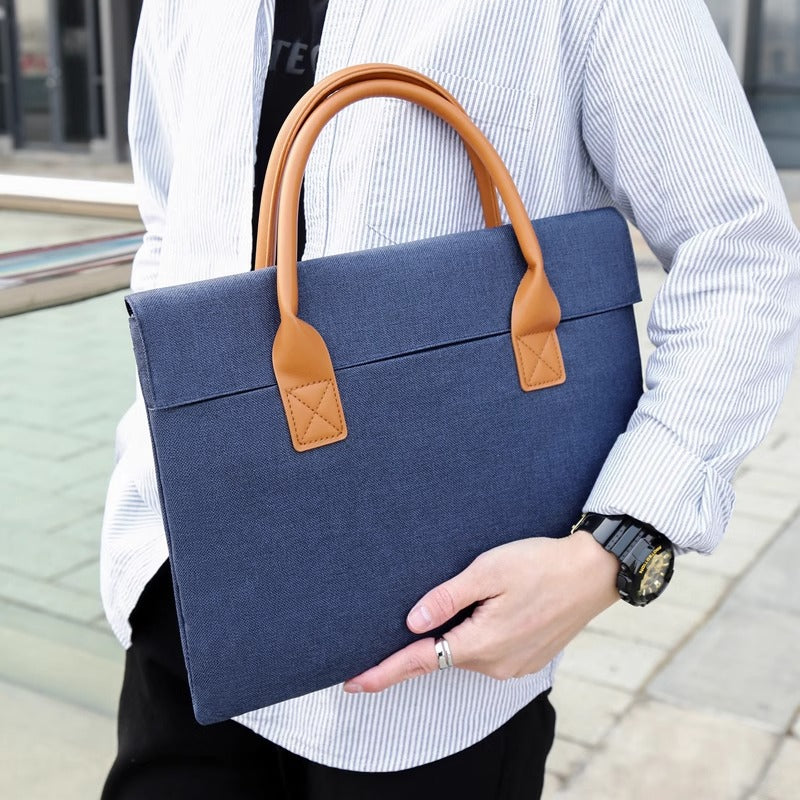 Modern Structured Laptop Tote Bag Kalsten