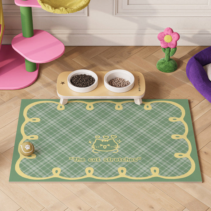 Playful Pet Feeding Mat