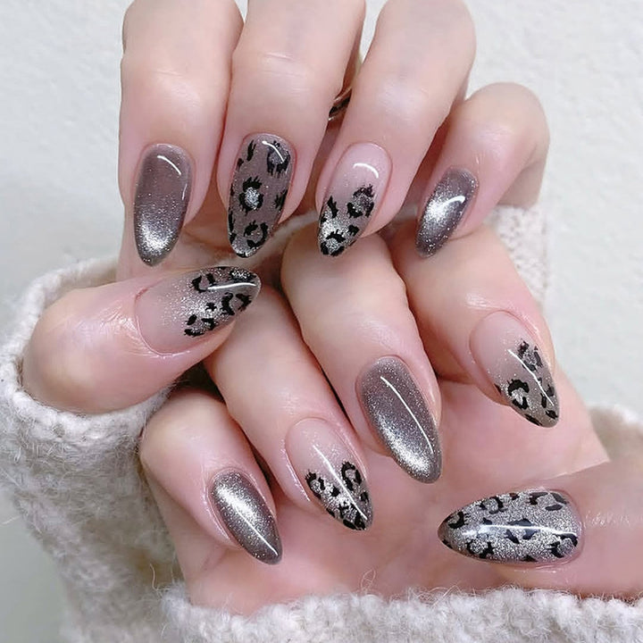 Glossy Gel Press-On Nail Set Kalsten