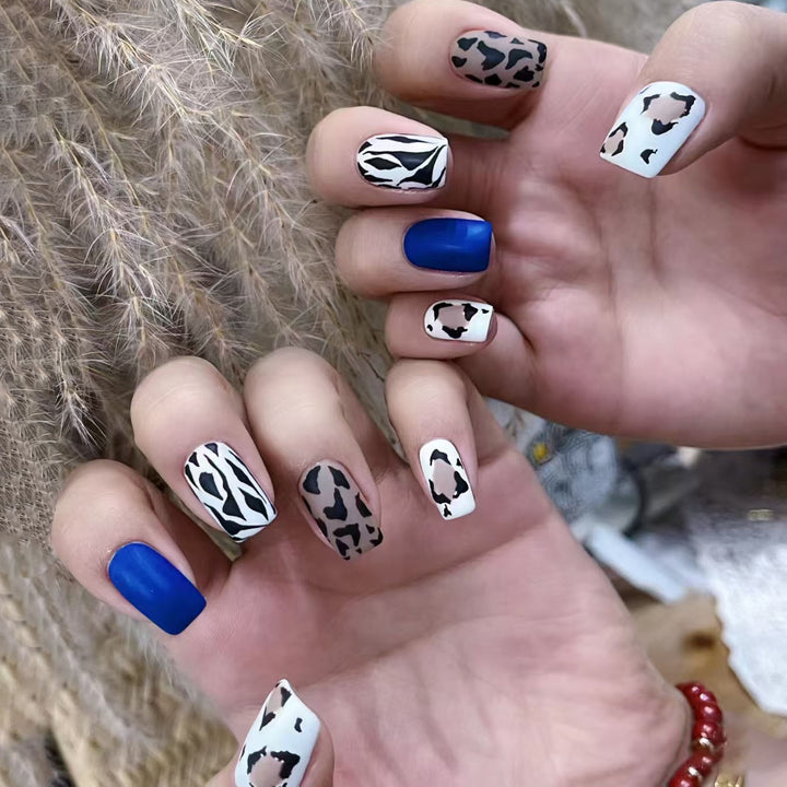 Creative Leopard Print Nail Art Kit
