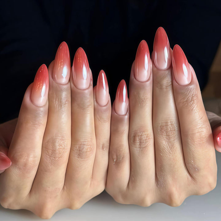 Elegant Ombre Stiletto Press-On Nail Set Kalsten