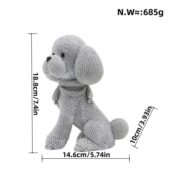 Decorative dog figure in modern design Kalsten
