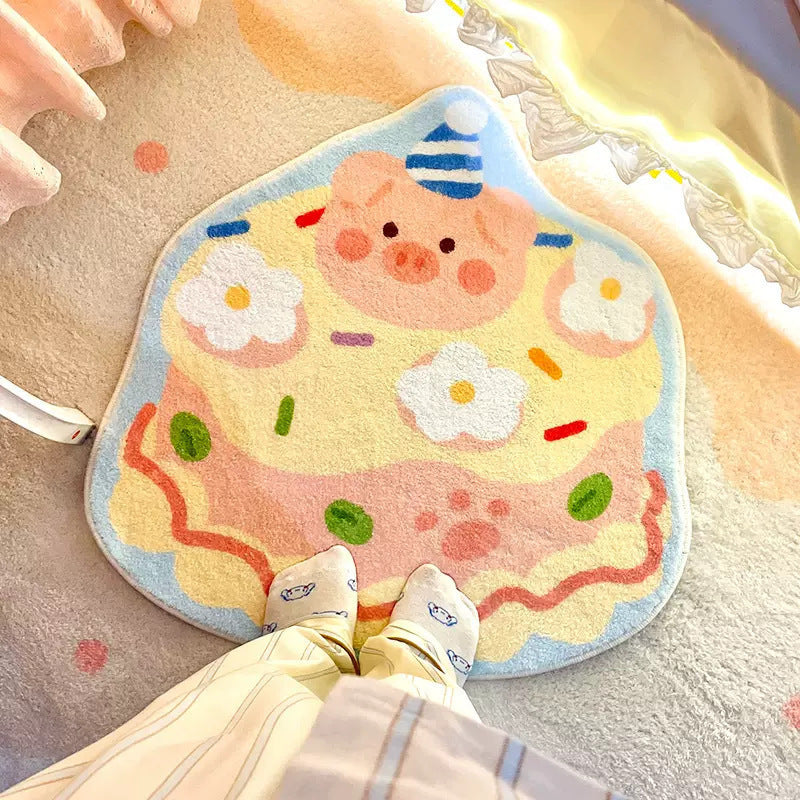 Cute Confectionery-Themed Bath Mat