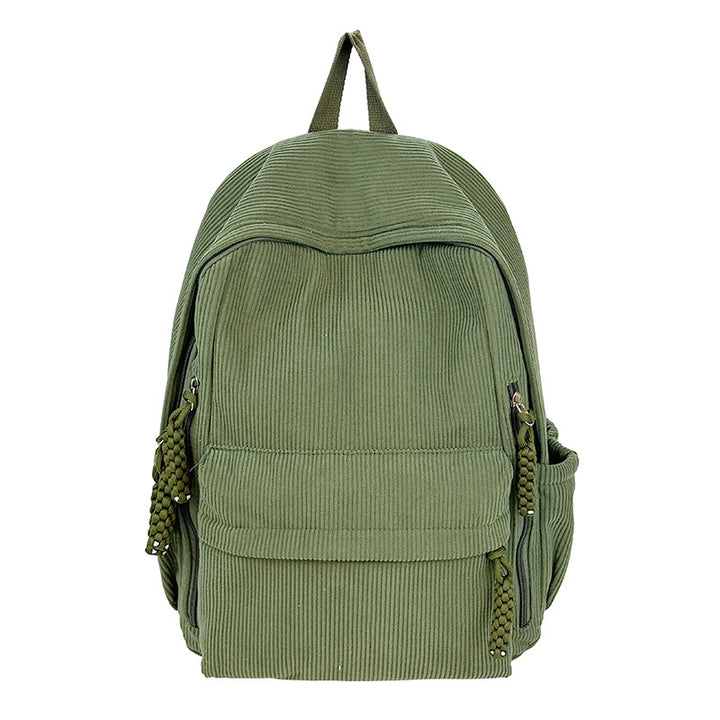 Backpack Made of Durable Ribbed Material Kalsten