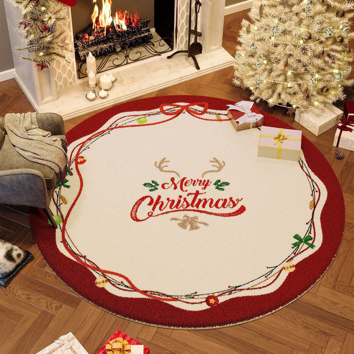 Festive Christmas Area Rug