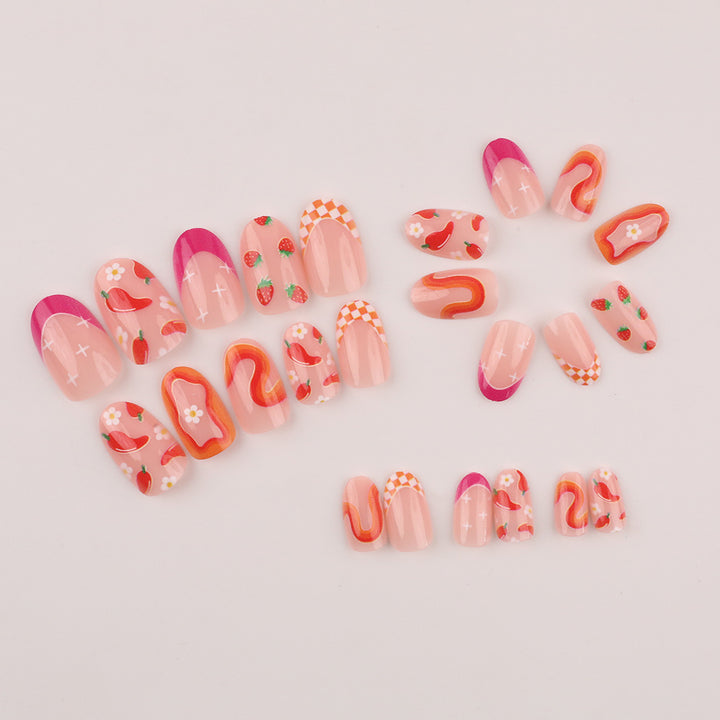 Whimsical Fruit-Inspired Press-On Nails Kalsten