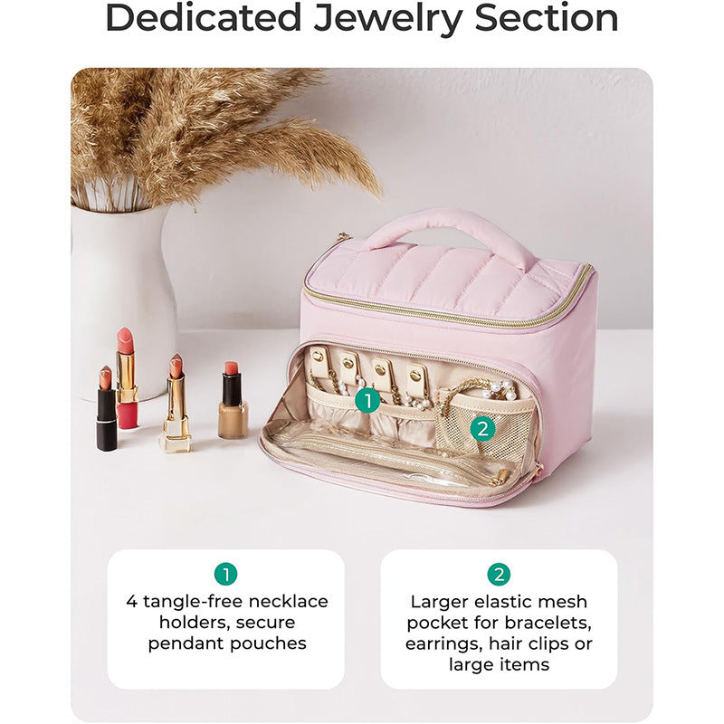 Multifunctional Cosmetic Organizer Bag with Removable Hanging System Kalsten
