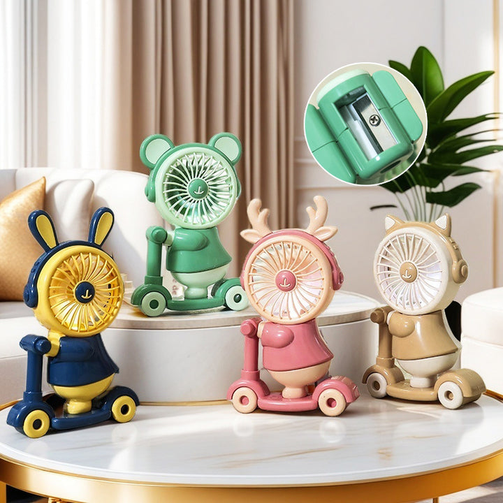 Ladies creative USB desk fan in cute design Kalsten