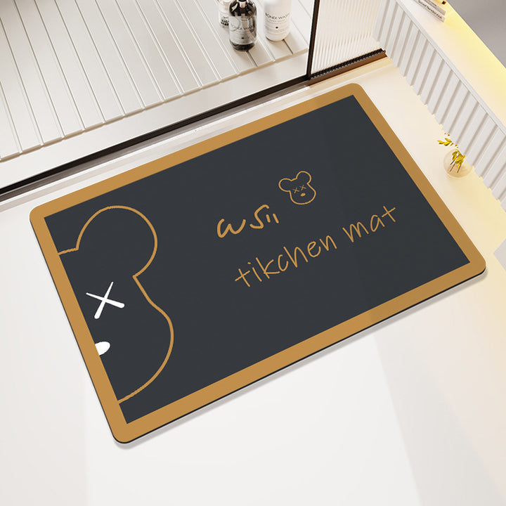 Cute Cartoon-Themed Bath Mat Kalsten