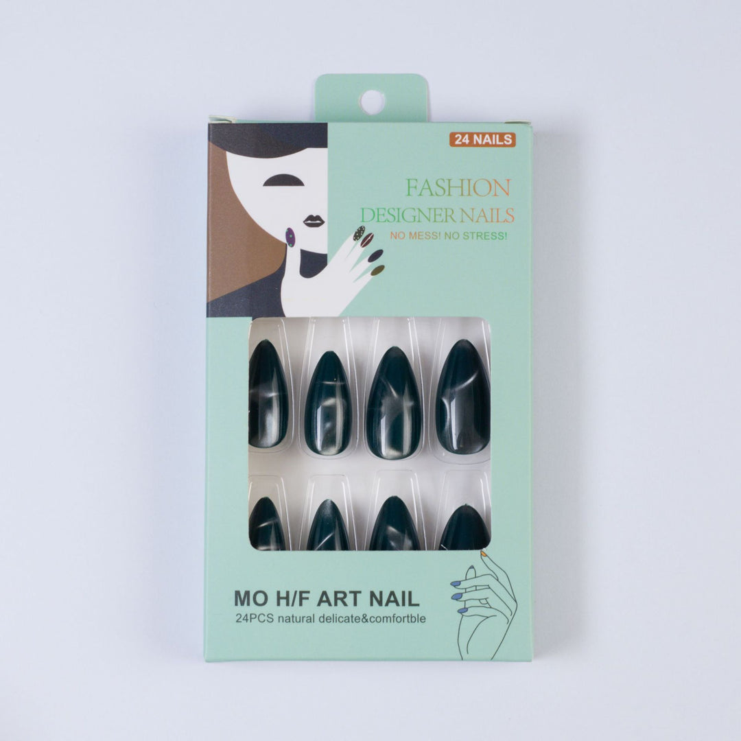 Artificial nails with elegant pointed design Kalsten
