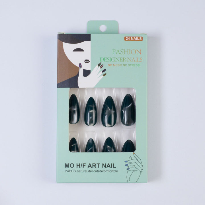 Artificial nails with elegant pointed design Kalsten