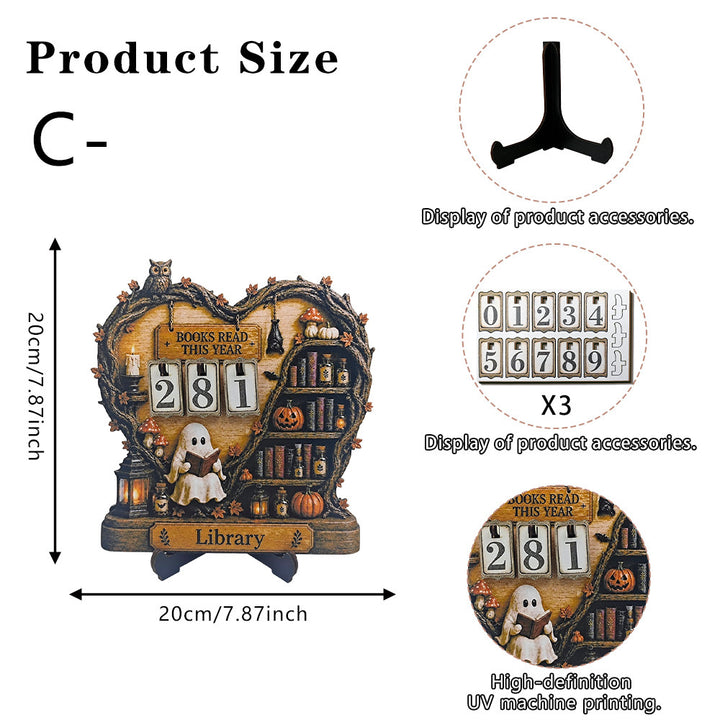 Decorative book counter Kalsten