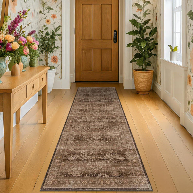 Vintage-Inspired Runner Rug