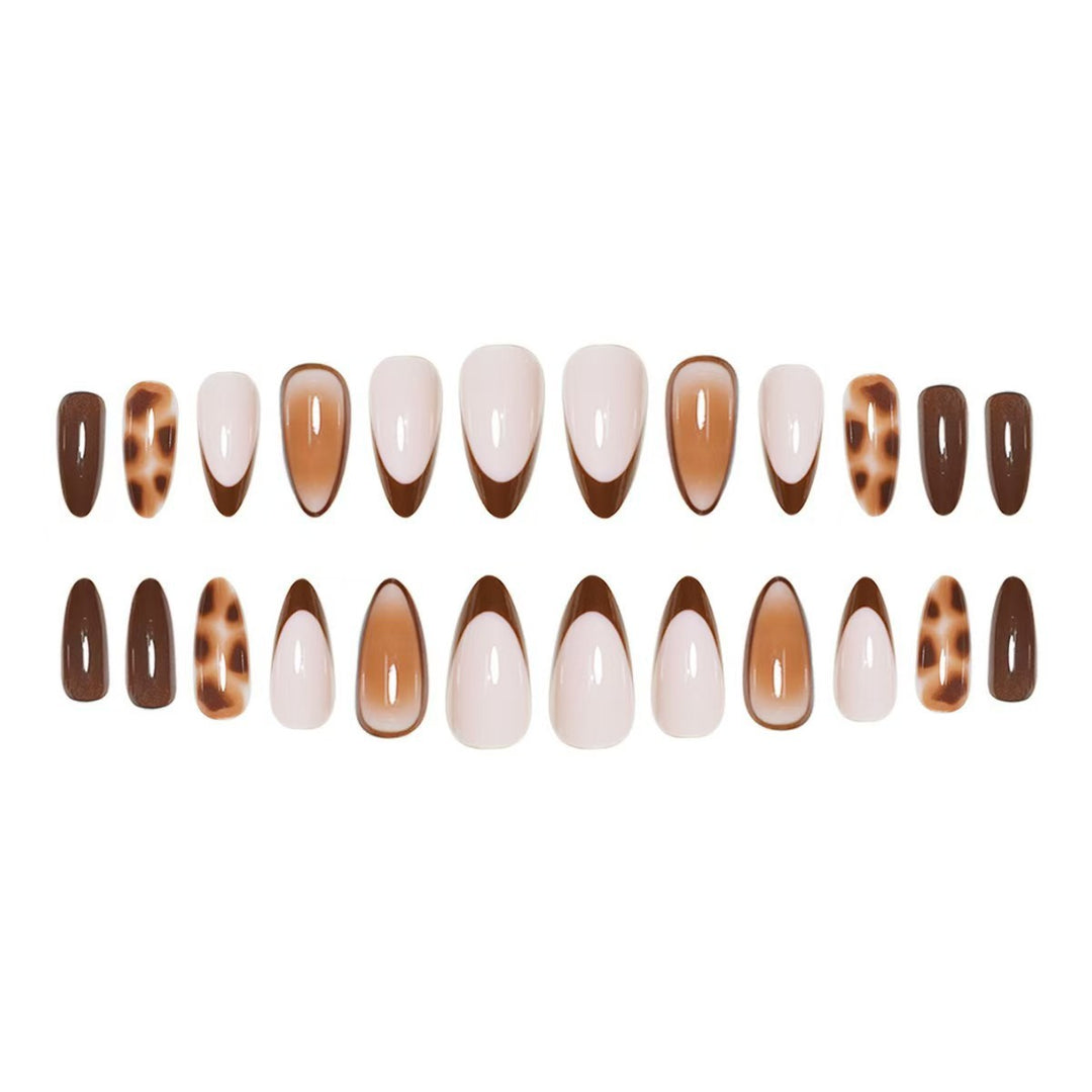 Chic Almond-Shaped Press-On Nails Kalsten