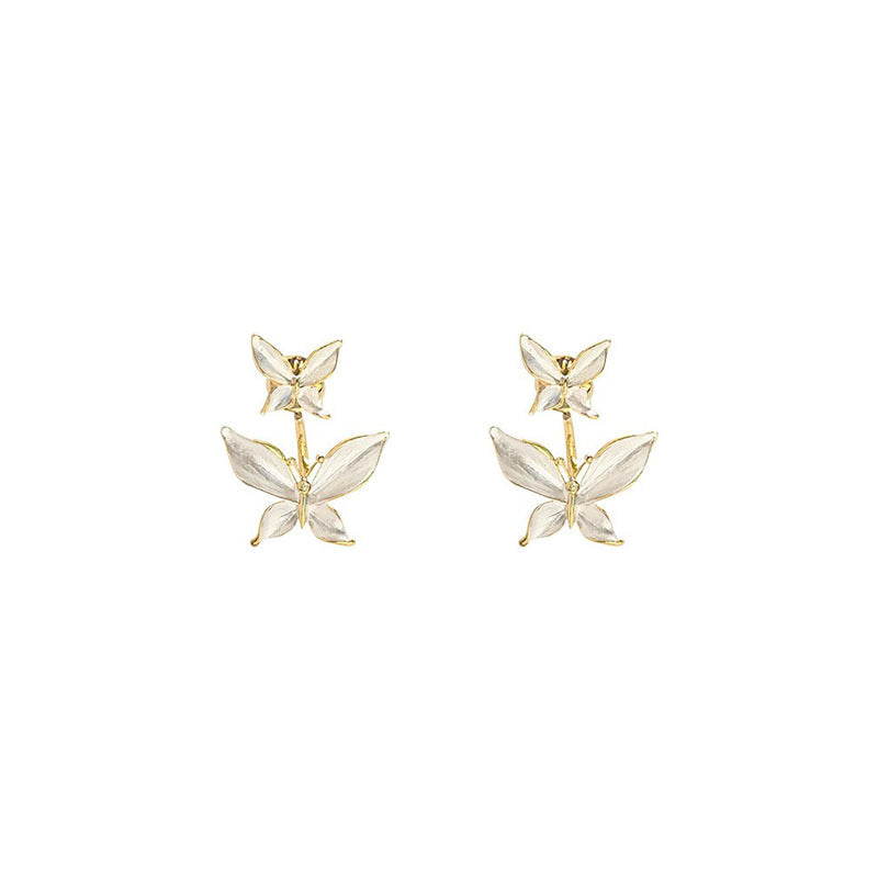 Delicate Butterfly-Inspired Stud Earrings Kalsten