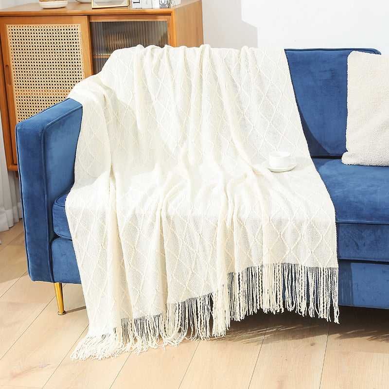 Ladies cozy knit blanket Kalsten