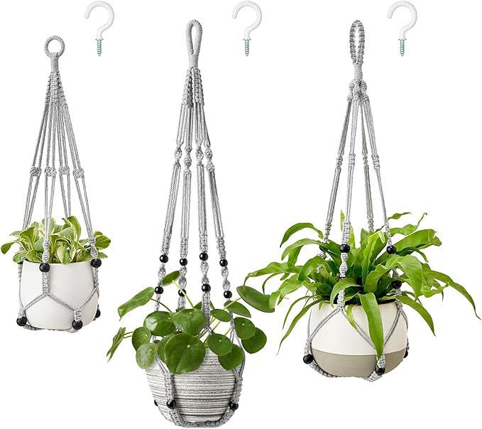 Decorative Macramé Plant Hanger Set