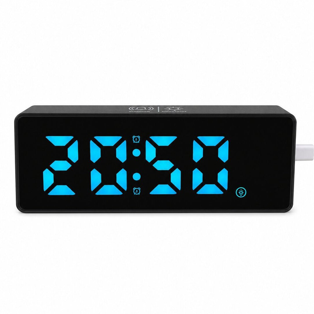Digital Night Light Alarm Clock with Large LED Display Kalsten
