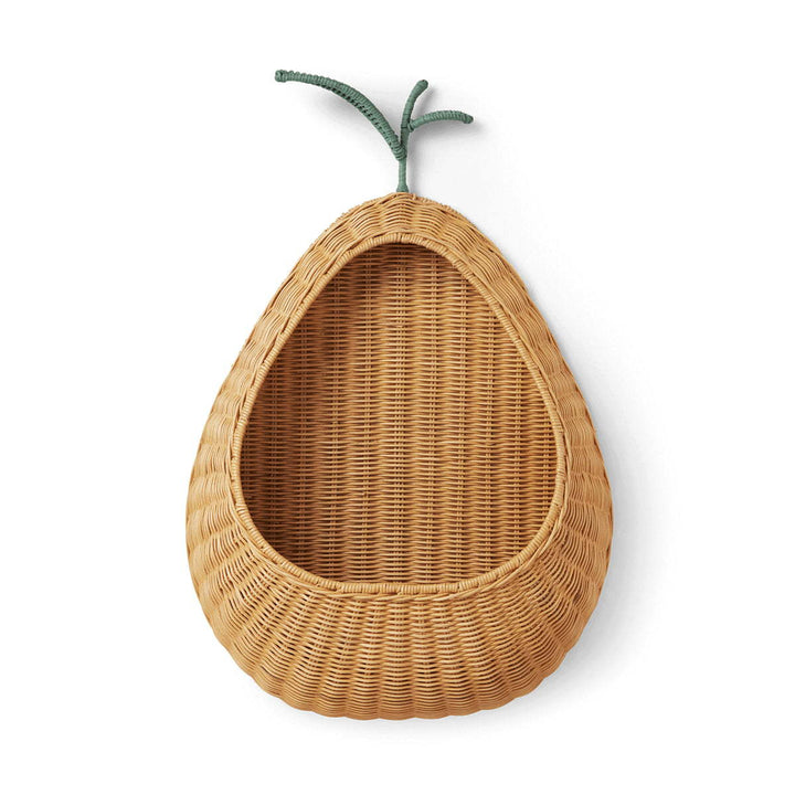 Decorative Woven Pear-Shaped Storage Basket Kalsten