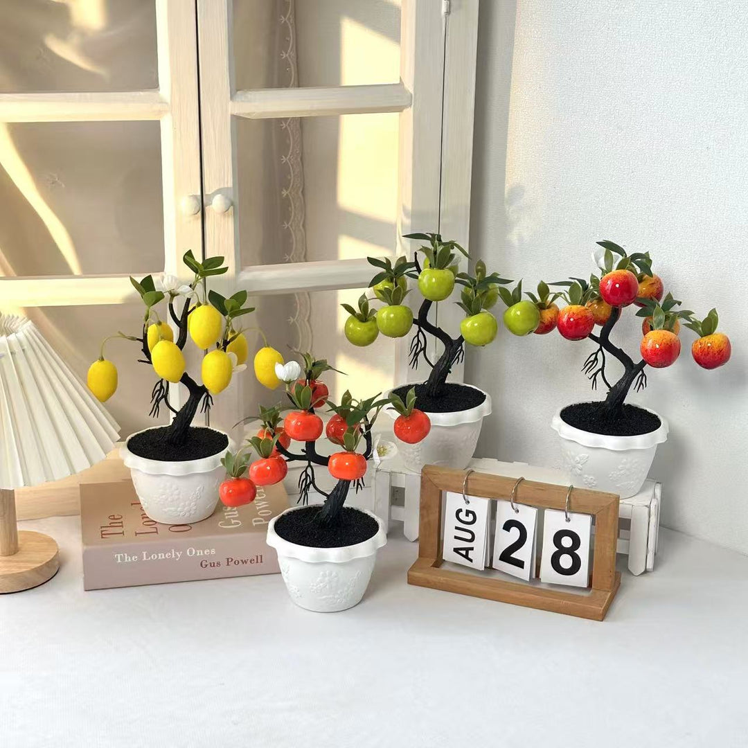 Decorative Faux Lemon Tree