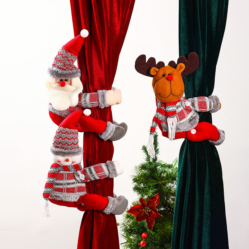 Santa Claus Curtain Holder Kalsten