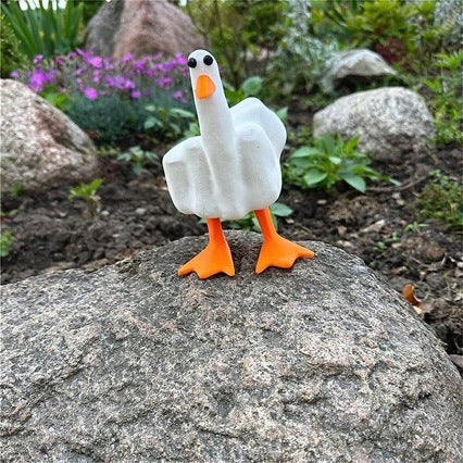 Funny Goose Figurine Kalsten