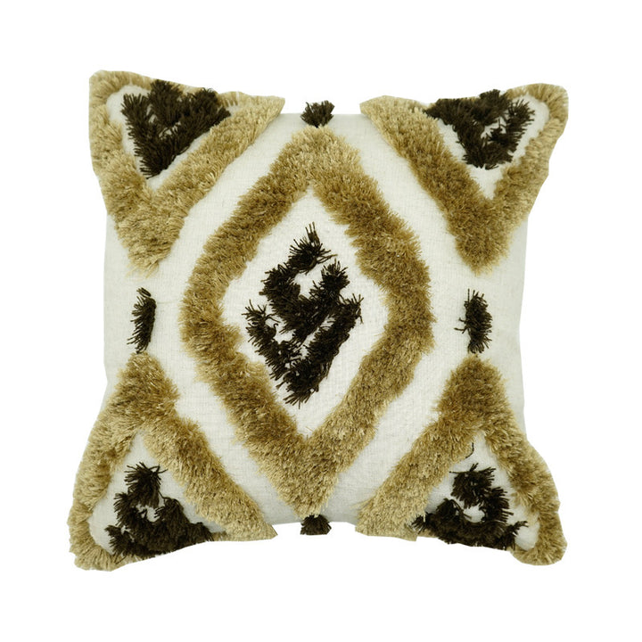Bohemian Textured Accent Pillow
