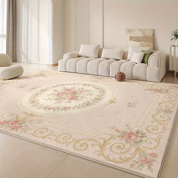 Vintage Floral Pattern Area Rug Kalsten