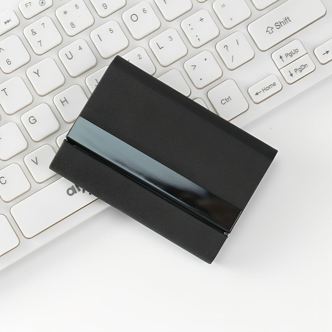 Premium Fabric Business Card Holder