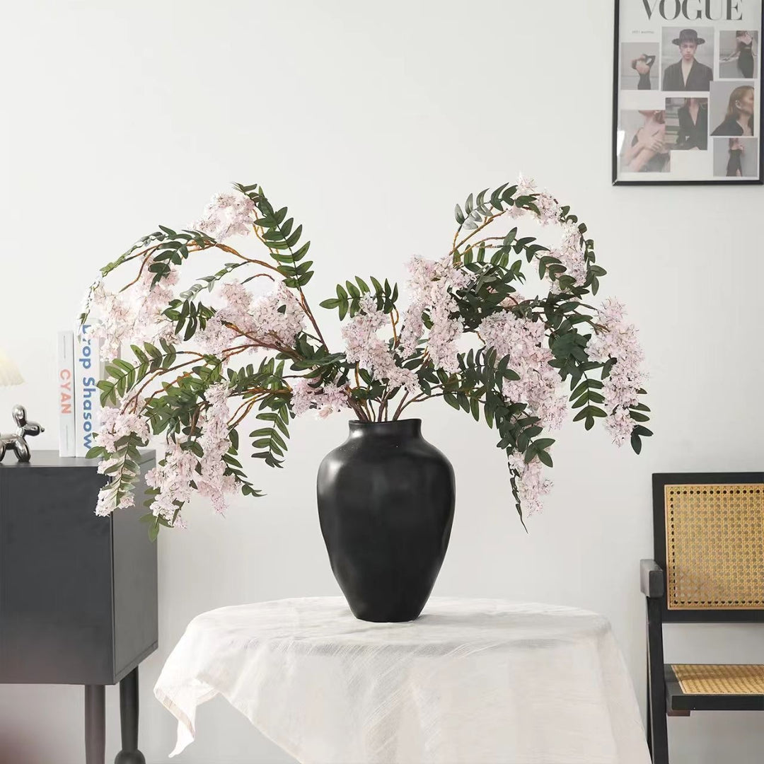 Elegant Botanical Faux Flower Stem