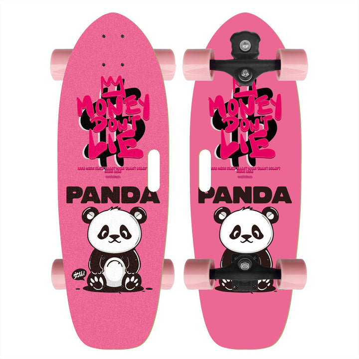 Skateboard with Custom Cartoon Design Kalsten