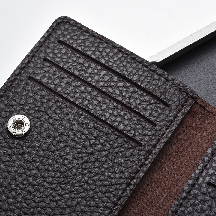 Textured Leather Cardholder Kalsten